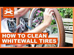 How To Clean Whitewall Bicycle Tires To