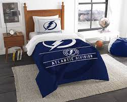 Nhl Tampa Bay Lightning Twin Comforter