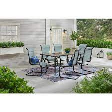 Padded Sling Outdoor Dining Chair