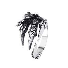anium steel dragon claw rings for
