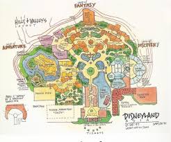 Early Conceptual Layout For Hong Kong Disneyland Dated 1997