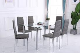 dining table 6 chairs deal wowcher