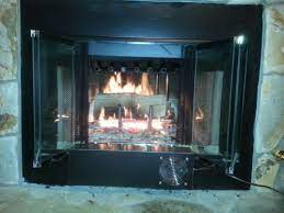 Glass Door Uncoupling Fireplace Heat