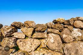 Stone Walls In The West Of Ireland
