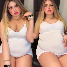 bimbo gf judges you for getting fat - Video Clips - Weight Gain -  feeder/feedee - Curvage