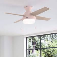 Low Profile Ceiling Fan With Light Kit