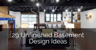 29 unfinished basement design ideas