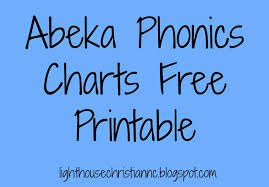 Abeka Phonics Charts Printables Related Keywords