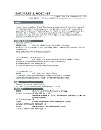 Examples Of Resume Profiles Sample Personal Profile For Resume