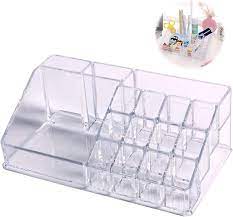 acrylic makeup storage bin cosmetics