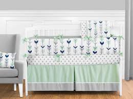Mod Arrow 9 Piece Crib Bedding Collection