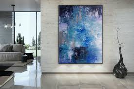large modern wall art painting square