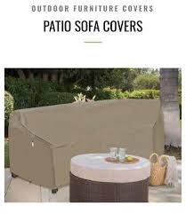 Heavy Duty Outdoor Patio Sofa Cover