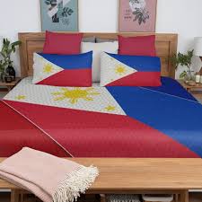 Philippines National Flag Duvet Cover