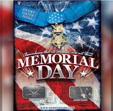The Most Extravagant Memorial Day Flyer Templates Seraphimchris
