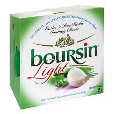 boursin light garlic and fine herbs