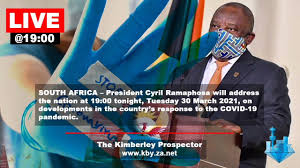 If playback doesn't begin shortly, try restarting your device. Live President Cyril Ramaphosa To Address Nation Tonight At 19 30 Youtube