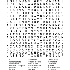All of our word serches are printable and cover many subjects. Photosynthesis Word Search Puzzle