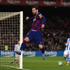 And there is the final whistle. Barcelona Vs Real Sociedad La Liga Final Score 1 0 Lionel Messi Wins Tight Hard Fought Battle At Camp Nou Barca Blaugranes