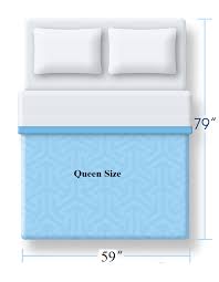 Queen Size 59 X 79 Inches The