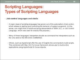 • different programming languages • different language why study programming languages? Comp6411 Comparative Study Of Programming Languages Part 2 Online Presentation