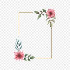 gold square frame vector hd images