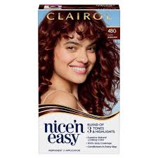 Let our shade selector guide you to the burgundy that will complement your color most, then, follow the application directions on the box to achieve your desired result at home. Buy Clairol Nice N Easy Permanent Hair Dye 4bg Dark Burgundy Hair Color 1 Count Online In Turkey B07bz4g3fp