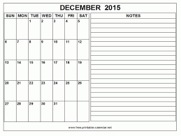 Blank December 2015 Calendar Template Mwb Online Co