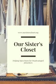 our sisters closet st mary parish