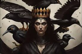 raven queen princess of crow dark fantasy