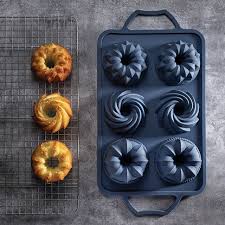 What is the best way to utilize a tiny silicone Bundt pan?