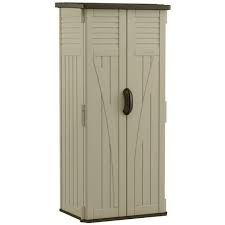 Vertical Plastic Storage Shed Outdoor