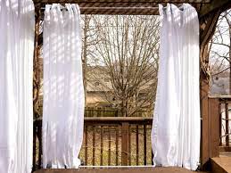 Outdoor Curtains From Blowing In The Wind
