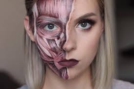 halloween tutorial series exposed face