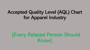 What Is Aql Aql Chart Apparel Industry Youtube