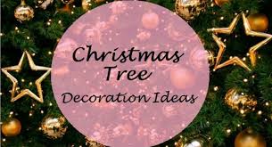 christmas tree decorations list