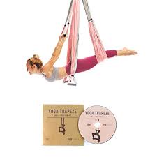 Yogabody Yoga Trapeze Official With Dvd Baby Pink Yoga Inversion Swing