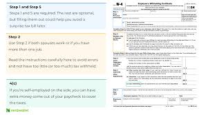 tax withholding form