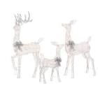 Home Set of Lit Deer Scene Decoration (3-piece) 