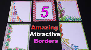5 Amazing Attractive Borders Border Designs My Creative Hub