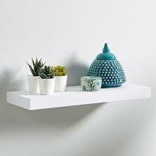 Pair Floating Wall Mounted Storage