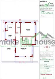 Buy 34x39 House Plan 34 By 39 Front