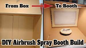 diy airbrush spray booth build you