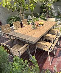 Plastic Wooden Patio Table And Chairs