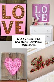 12 diy valentine s day signs to impress