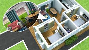 2 bedroom budget house design with