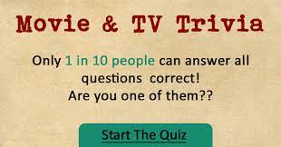 And have each player write down their answers. Hard Movies Tv Trivia Quiz
