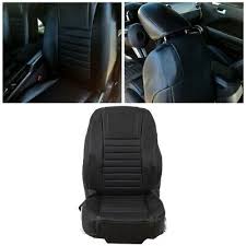 Driver Bottom Top Black Seat Cover Set