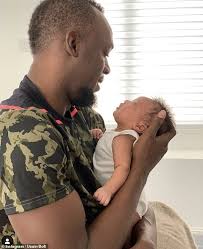 Usain bolt announces he's secretly welcomed twins called saint leo and thunder with partner kasi bennett in sweet father's day reveal. Qxt6dpd 2sqeqm