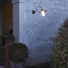small outdoor wall lamp led